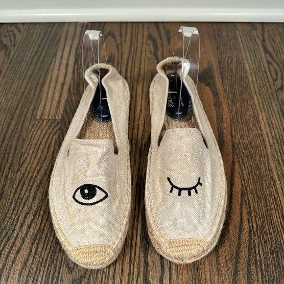 Soludos x Jason Polan wink Espadrille Shoes size 8.5 - Picture 2 of 8